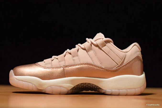 Air Low AH7860-105 11 Jordan Gold Rose GS 0306